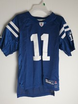 NFL Indianapolis Colts Anthony Gonzalez Sz Boys L #11 Reebok Jersey Ohio... - $245.12 MXN