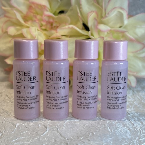 4 x Estee Lauder Soft Clean Infusion Hydrating Lotion .24ozEa = .96oz NW... - $9.85 4 x Estee Lauder Soft Clean Infusion Hydrating Lotion .24ozEa = .96oz NW... - $9.85