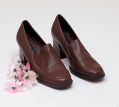 Laura Scott Slip On Block Heels Loafers US 7.5 M - $19.79