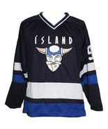 Any Name Number Island Iceland Retro Hockey Jersey Navy Blue Stahl Any Size - $74.88 CAD