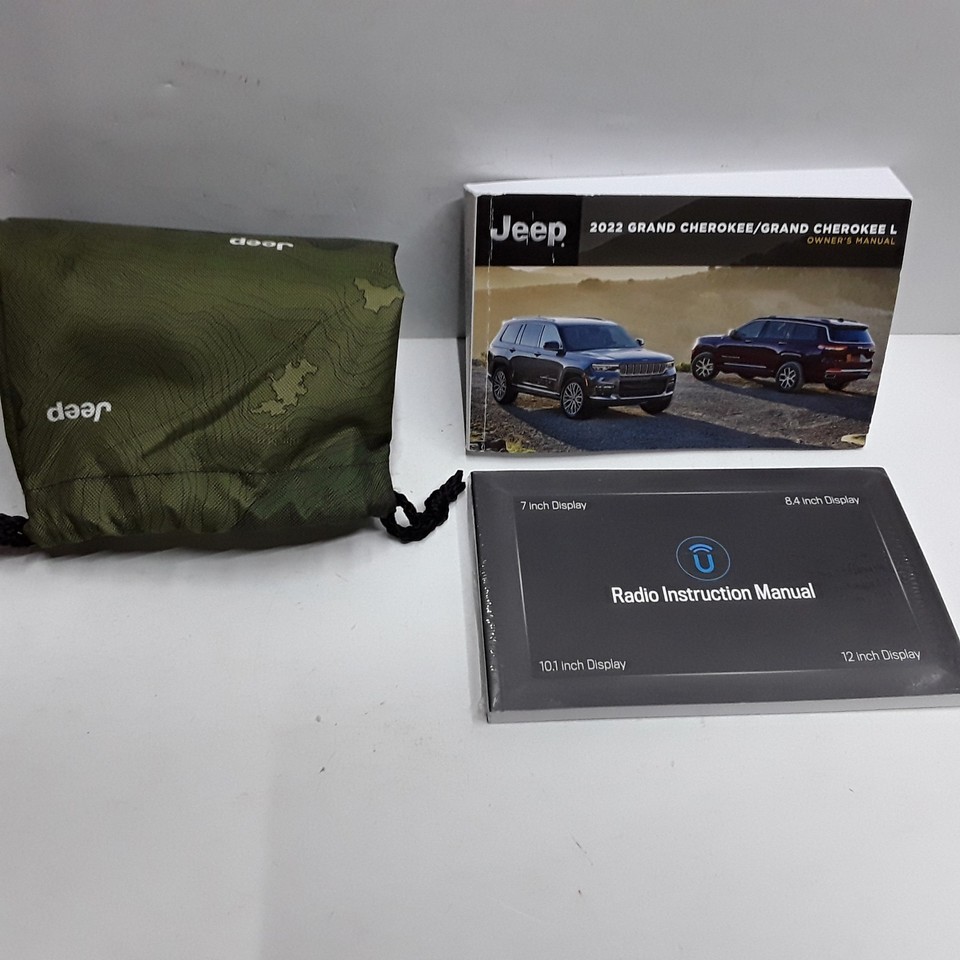 2022 Jeep Grand Cherokee / Grand Cherokee L Owners Manual - $40.58
