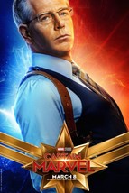 2019 Captian Marvel Movie Poster 11X17 Ben Mendelsohn Talos Keller Marvel ⭐ - £9.69 GBP