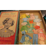GABRIEL #303 SHIRLEY TEMPLE MAGNETIC DOLL BOX &amp; CLOTHES GABRIEL INDUSTRI... - $25.72 CAD