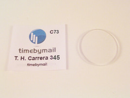 For TAG HEUER CARRERA 34.5 X 1mm replacement watch glass crystal Spare Part C31 - £18.99 GBP