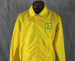 Vintage John Deere Jacket - Windbreaker in Yellow - Men&#39;s Small - $75.00