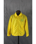 Vintage John Deere Jacket - Windbreaker in Yellow - Men&#39;s Small - £58.99 GBP