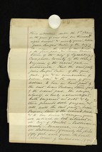 Antique Legal Document 1894 CARTER PERKINS Lynchburg Campbell County VA ... - $19.74