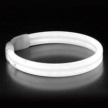 8-Inch Wide Glow Sticks White Pack of 25, Soft & Flexible LED Lights - $94.99