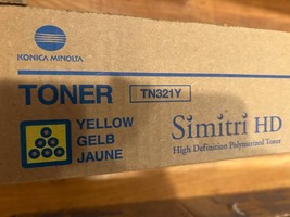 Konica Minolta TN321Y Yellow Toner Cartridge - $44.55