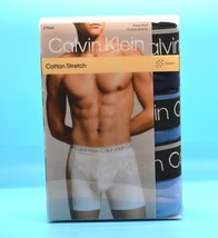 Calvin Klein Men&#39;s 3 pack Logo Underwear Boxer Briefs Cotton Size XL - £26.78 GBP