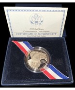 2008 Bald Eagle Proof Silver 1/2 Dollar US Mint Commemorative 90% Box CO... - $760.27 MXN