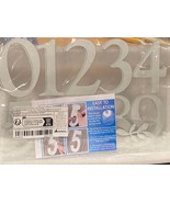 2 Sheets of 0-9 House Number Stickers  3&quot; (Mailboxes, Trash Cans) *NEW* ... - $189.87 MXN
