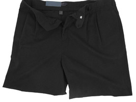 NEW Bobby Jones Players Brushed Cotton & Tencel Shorts!  30  *Black*  *Pleated* - $42.99