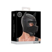 Ouch! Puppy Play Neoprene Puppy Hood Black - £60.30 GBP