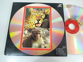 Time Life el Léopard - Singes de La Inde Leon Autruche - Laserdisc Ld - 2T - $341.92 MXN