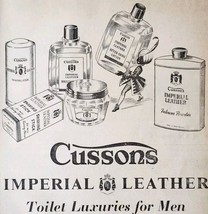 1954 Cussons Imperial Leather Beauty Advertisement Autocar Automobilia D... - $41.13 CAD