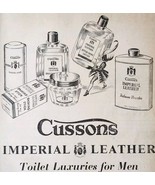 1954 Cussons Imperial Leather Beauty Advertisement Autocar Automobilia D... - $41.13 CAD