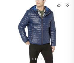 Large Tommy Hilfiger Men&#39;s Packable Down Puffer Hooded Jacket $195.00 - £51.40 GBP