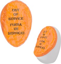 10ct Polypropylene Orange Out Service Covers 36&quot; Multipurpose Highly Vis... - $33.75
