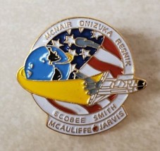 NASA Mission STS-51L Challenger Collectible Enamel Hat Lapel Pin - £15.58 GBP