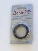 REVERSE ADAPTER for NIKON 52mmDL-1508 Dot Line Corp. - $18.00