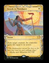 MTG Magic The Gathering Card Swords To Plowshares 10/63 Mystical Archive - $4.94