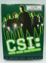 CSI: COMPLETE FIRST SEASON, 6-DISC DVD SET, SEASON 1, WILLIAM PETERSEN, ... - $4.54