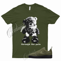 SMILE T Shirt for Air Force 1 Low Olive Suede Uptempo VaporMax Green Mid High - £20.49 GBP+
