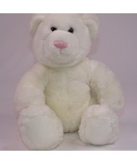 Vintage BAB Old Style Cloth Tag White Plush Teddy Bear By Build A Bear Rare - €11,42 EUR