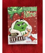 M&amp;M's Christmas Nice &amp; Naughty Candy Box Empty - $11.40