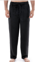 IZOD Mens wicking Sleep Pants Pajamas Black Super Soft, Pockets, Medium,... - £22.75 GBP