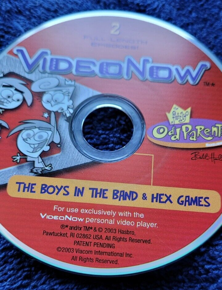 Video Now Odd Parents 2003 Disc The Boys In The Band Hex Games 2 Episodes Movie - $7.99