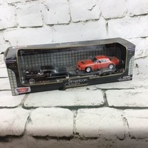 1955 Chevy with 1977 Pontiac Trans Am on Trailer - MotorMax 78670AC 1/43... - $29.69
