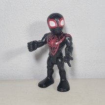 Spider Man Hasbro Marvel &amp; Subs 5” Spider Man TM Action Figure Black Spider 2018 - £7.73 GBP