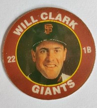 Vintage Will Clark Superstar Action Coin 1992 Slurpee 7-11 MLB Baseball  - $8.99