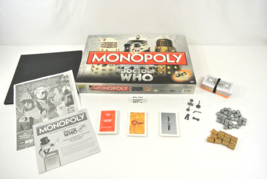 Monopoly Doctor Who Board Game BBC 50th Anniversary Edition Complete 2012 - £19.23 GBP