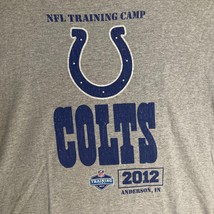 VINTAGE Team Apparel Colts NFL Training Camp T-Shirt Adult XL Mens Footb... - $22.42