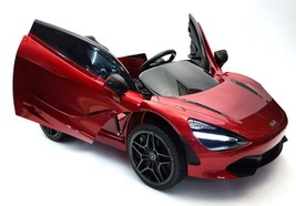 McLaren 720S Kids Ride on Battery Powered Electric Car with RC - £473.25 GBP