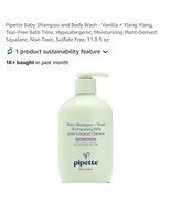 Pipette Baby Shampoo + Wash 11.8 Oz Vanilla + Ylang Ylang - $27.12 CAD