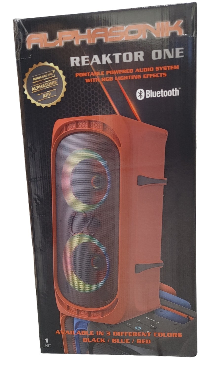 Primary image for Alphasonik Bluetooth speaker Reaktorone 359498