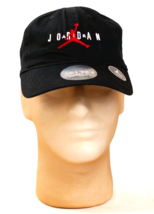 Nike Jordan Jumpman Black Strapback Adjustable Cap Hat Youth Boy&#39;s 8-20 - £19.73 GBP