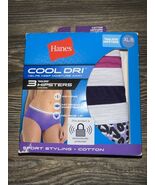 9 / 2XL Hanes Cool Dri Woman’s Tagless Hipster (3-Pack) Underwear - €12,65 EUR