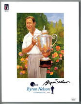 Byron Nelson signed 2003 EDS Byron Nelson Golf Championship PGA Tour Program- JS - £109.33 GBP