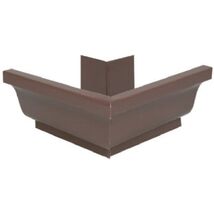AMERIMAX HOME PRODUCTS 1920219 4-Inch Galvanized Outside Mitre, Brown - $40.74 CAD