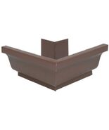 AMERIMAX HOME PRODUCTS 1920219 4-Inch Galvanized Outside Mitre, Brown - $40.71 CAD