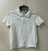 Arizona Jeans Co. Boy&#39;s Short Sleeve Flex Polo Shirt White XXS 4/5 New - £5.38 GBP