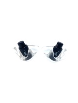 Air Jordan 5 Sneaker Lace Locks (Navy/ White) grape laney infrared steal... - £10.74 GBP