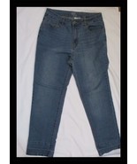 Time &amp; Tru Ladies Jeans Size 12 34&quot; Waist x 27&quot; Inseam - $273.21 MXN