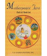 Motherpeace Tarot Deck &amp; Book Set - Round Cards - £23.56 GBP