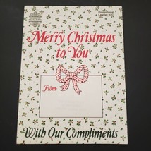 Designs by Gloria &amp; Pat Christmas Promo Miniature Cross Stitch Patterns Vintage - £2.90 GBP